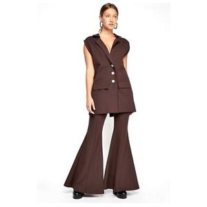 Free People Miki Sleeveless Vest Matching Set